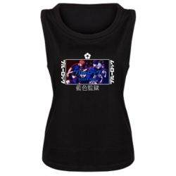 Женская майка Синяя тюрьма - PrintSalon