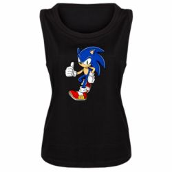 Майка жіноча Sonic art - PrintSalon