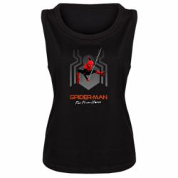 Женская майка Spiderman No Way Home web - PrintSalon