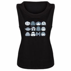 Женская майка Star wars icons - PrintSalon
