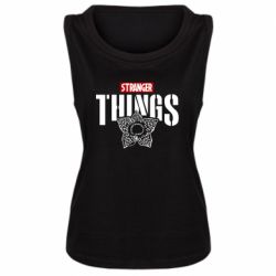Женская майка Stranger Things. - PrintSalon