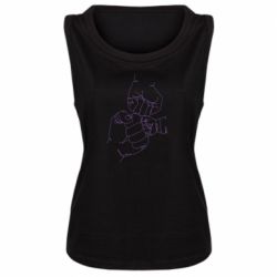 Женская майка Strong family - PrintSalon