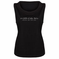 Женская майка Sword Art online - PrintSalon