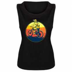 Женская майка Сyclist - PrintSalon