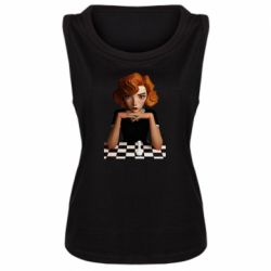 Женская майка The Queen's Gambit art - PrintSalon
