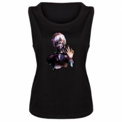 Женская майка Tokio Ghoul Kaneki - PrintSalon