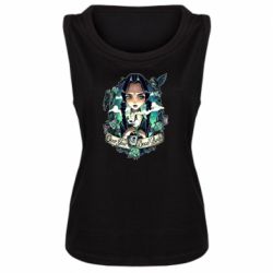 Женская майка Уэнздей арт - PrintSalon