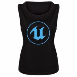 Женская майка Unreal Engine Logo