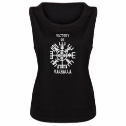 Женская майка Вальгалла руны - PrintSalon