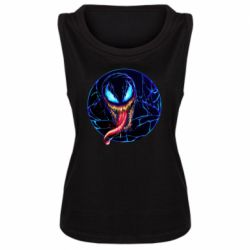 Майка жіноча Venom black and blue style - PrintSalon