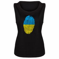 Женская майка Відбиток Українця - PrintSalon