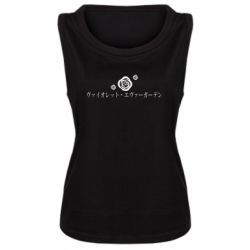 Женская майка Violet Evergarden logo - PrintSalon