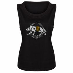 Женская майка Волк УССО - PrintSalon