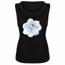 Женская майка Watercolor flower - PrintSalon