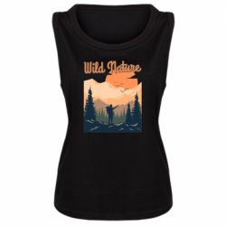 Женская майка Wild nature - PrintSalon