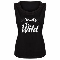 Женская майка Wild - PrintSalon