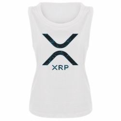 Женская майка XRP Ripple - PrintSalon