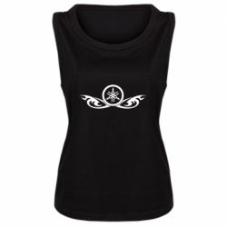 Женская майка Yamaha Art Logo - PrintSalon