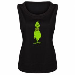 Женская майка Загадочный Гринч - PrintSalon