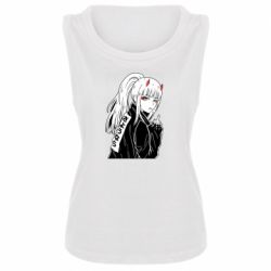 Женская майка Zero Two Art