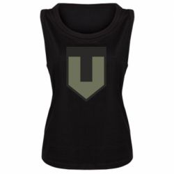 Женская майка ЗСУ лого - PrintSalon