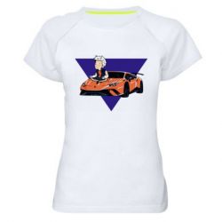 Женская футболка для спорта A4 Lamba - PrintSalon