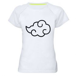 Жіноча футболка для спорту Akatsuki Cloud - PrintSalon