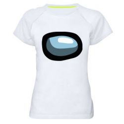 Жіноча футболка для спорту Among Us Visor - PrintSalon