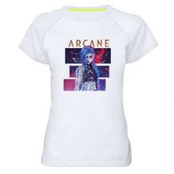 Жіноча футболка для спорту Arcane tv LoL - PrintSalon