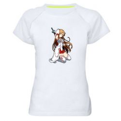 Жіноча футболка для спорту Асуна - PrintSalon