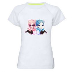 Женская футболка для спорта Ayato and Yuri - PrintSalon