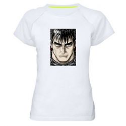 Женская футболка для спорта Берсерк аниме арт - PrintSalon