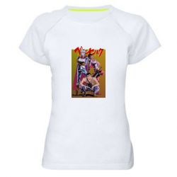 Женская футболка для спорта Berserk poster - PrintSalon