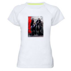 Женская футболка для спорта Billboard Italy - PrintSalon