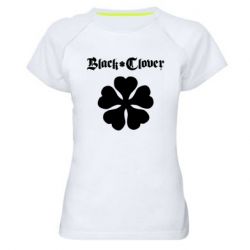 Жіноча футболка для спорту Black Clover Anime - PrintSalon