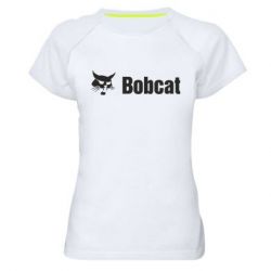 Жіноча футболка для спорту Bobcat - PrintSalon