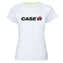 Женская футболка для спорта Case IH Logo - PrintSalon