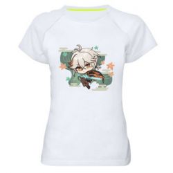 Женская футболка для спорта Chibi Kazuha - PrintSalon