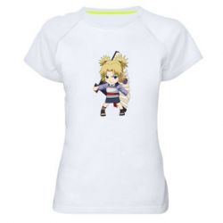 Женская футболка для спорта Chibi Nara Temari - PrintSalon