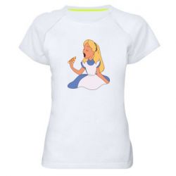 Женская футболка для спорта Chinerella Pizza - PrintSalon