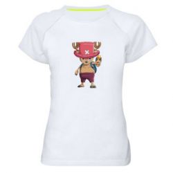 Жіноча футболка для спорту Chopper Tony Tony from One Piece - PrintSalon