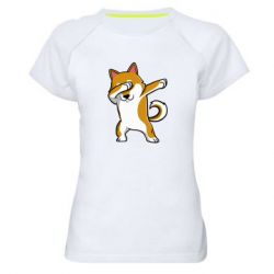 Женская футболка для спорта Cool Hachiko - PrintSalon