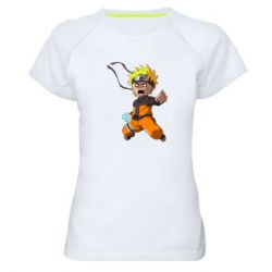 Женская футболка для спорта Crazy Naruto - PrintSalon