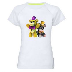 Жіноча футболка для спорту Cute Freddy - PrintSalon