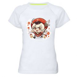 Женская футболка для спорта Cute Klee - PrintSalon