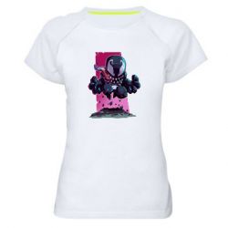 Женская футболка для спорта Cute Venom - PrintSalon