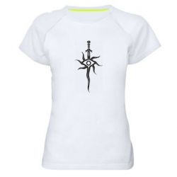 Женская футболка для спорта Dragon Age ( Inquisition symbol ) - PrintSalon