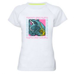 Женская футболка для спорта Двадцать один пилот - PrintSalon