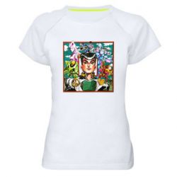 Женская футболка для спорта Джоске - PrintSalon
