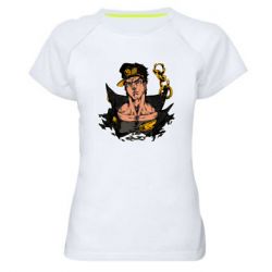 Женская футболка для спорта Джотаро - PrintSalon